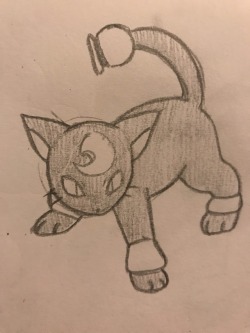deciido: yesterday I drew my favorite Pokémon from the demo: