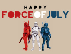 alwaysstarwars:  Happy Force of July!