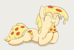 wafflekeks:  Here’s a tasty pizza pone fresh out of the oven