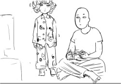 I thought this was going to be cute but Saitama did not disappoint