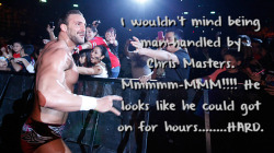 wrestlingssexconfessions:  I wouldn’t mind being man-handled