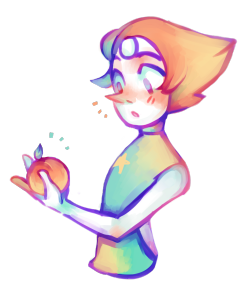 mayakinny:  Pearl always reminded me of a peach…! 