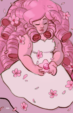 thumbcramps:  rose is so relaxing to draw…….. 