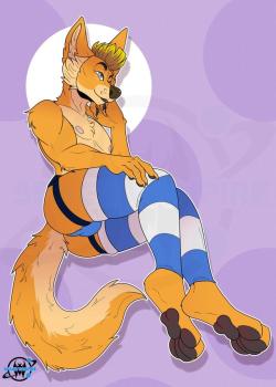 furries-and-boys:  Beans, butt, jock and socks //Chaos-Reign