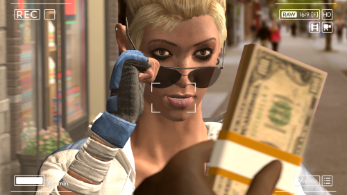 quick-esfm:  Cassie Cage Stars in a Pick-Up Porno So this commission was sort of in the vein of those videos where a guy picks up a chicks on the street by offering them cash, which is why thereâ€™s a camera HUD in the majority of the frames. Download