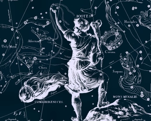 friendly-laser: Johannes Hevelius.Â “Uranographia: totum caelum stellatum."Â 1687. Andromeda, Aquaris, Aquila, Bootes, Cassiopeia, Draco, Pegasus, Orion 