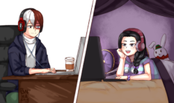 bnha-bitch:  Todomomo Week Day 4: DistanceThis prompt seemed