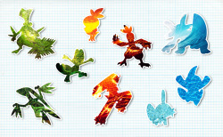 bohx:  HOENN IS HERE!! “Hoenn Pokemon” by Gage Whitestickers,