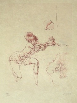 rosefantome:  Hans BELLMER, Les chants de Maldoror, Deux méduses,