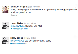  a perfect example of harry styles being harry styles   “You’re