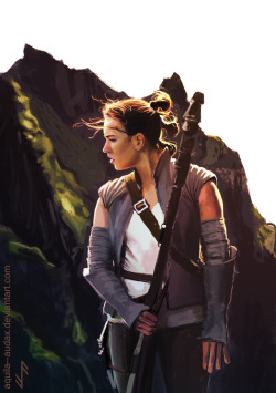 themadknightuniverse:  Rey reference 