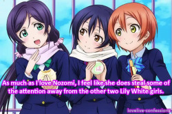 Love Live! School Idol Project Confessions