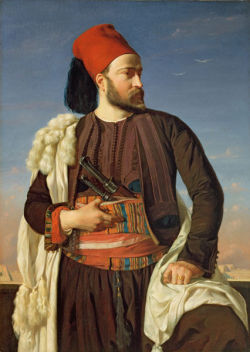 François Benouville, Portrait of Leconte de Floris in the uniform