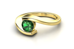  Legend of Zelda Spiritual Stone wedding rings made over at Gemvara~!