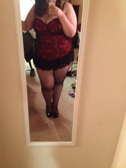 plumpprincess93:  Surprising the bf with this outfit when he