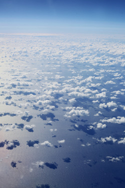 le-vicieux:  caramiaphotography: Cloud shadows over the ocean