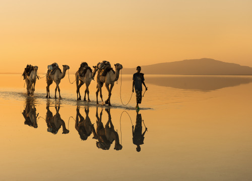 haihui-anyhoo:  Mirror … and silence … in those places there is nothing that can be called life … Danakil Desert, northern Ethiopia