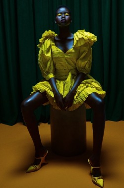 pocmodels:  Adut Akech by Daniel Jackson for Allure US - May