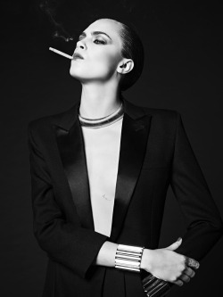 carangi:  Cara Delevingne by Hedi Slimane for Saint Laurent 