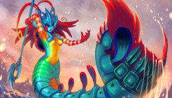 xryz:  Mantis Shrimp Nami by Kuthinks