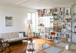 gravity-gravity:  Parisian home via Design*Sponge (photography