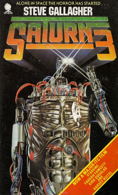 Saturn-3, by Steve Gallagher (Sphere, 1980).From a charity shop