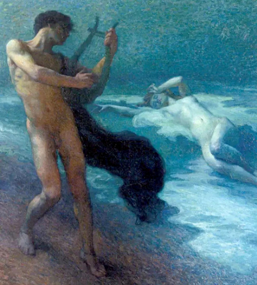 antonio-m:“Orpheus and Eurydice”  by Michel Richard-Putz