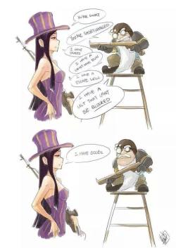 miss-ahri:  Exactly, fuck you Sniper. <-<