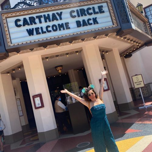 I was totally fine until I saw the Carthay sign and it all really