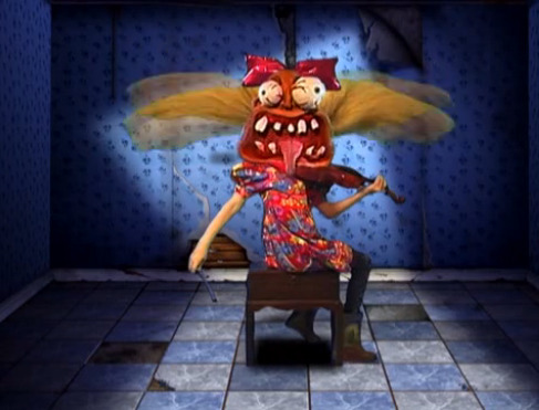 spooky-swift-sisters:  zohria:  Can we talk about the visuals in this show?  what visuals you mean the fucking spawns of satan that scared me to death as a child?   Ah…courage the cowardly dog. The most fucked up cartoon I have ever seen.