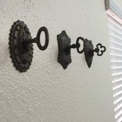 My final touches 👑     #homedecor #keys #wallhooks #myhome