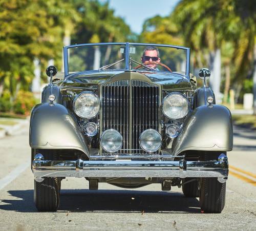 frenchcurious:Packard Twelve Individual Custom Convertible Victoria