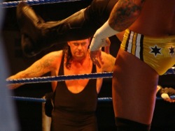 rwfan11:  CM Punk and Undertaker ….“Are you trying to seduce