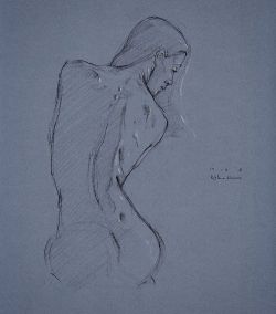 akramfadl:  6 a.m. #sketch #drawing #figurestudy #figuredrawing