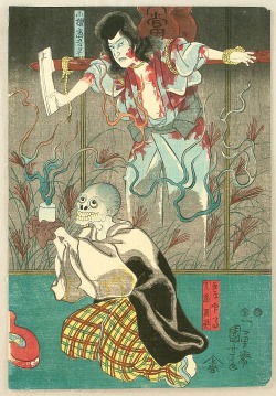 amyipaguana:  Kuniyoshi Utagawa 1797-1861 - Revenge of Ghosts