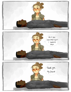 maliadoodles:    Truth is Finn was never really “asleep",