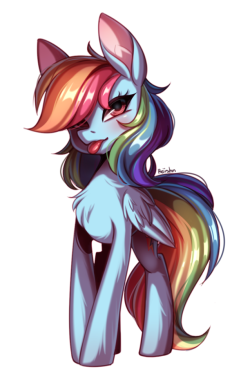 reiishn:Simple style and Detailed style! Tested out with a rainbowdashie