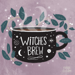 robinsheldonillustration:  Witches Brew - Robin Sheldon {illustration
