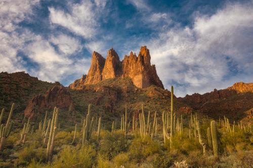 oneshotolive:  Three Sisters, Superstition Mountains, Arizona