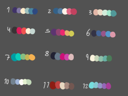 optomisticpeanutbutter:Color Palette Challenge!  Send me the