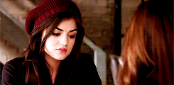  i’m here for the ladies → aria montgomery  For the record,