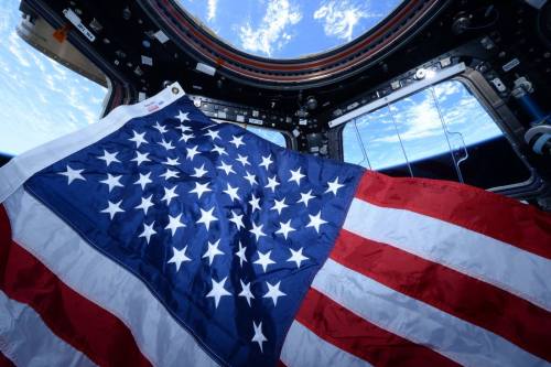 mrstark1:  Stars and Stripes From the International Space Station via NASA http://ift.tt/1BdxxNe