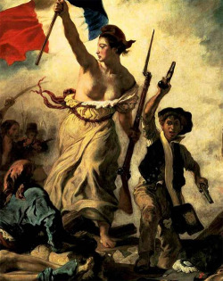 tashtook: Liberty Leading the People (detail) by Eugene Delacroix