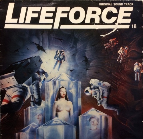 Lifeforce, Original Soundtrack by Henry Mancini (1985, Red Bus Records)From a charity shop in Nottingham.Listen > LIFEFORCE THEME