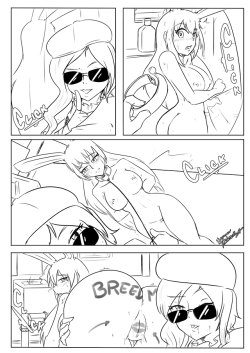 zapotecdarkstar:Comic commission featuring Team CFVY from RWBY