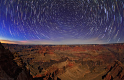 n-a-s-a:  Grand Canyon Star Trails  Image Credit & Copyright: