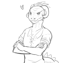 the-dragonborn-draws:  he can be cool sometimes 