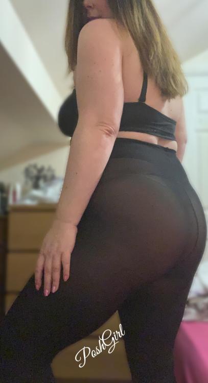 My ass in opaque pantyhose and wanted to share with you all [f]