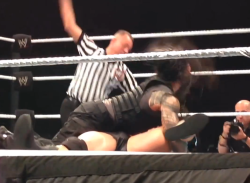 Can’t blame Randy for bulging with Roman Reigns lying on