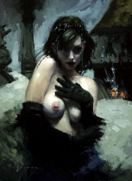 justineportraits:  Jeremy Mann    Black Sugar